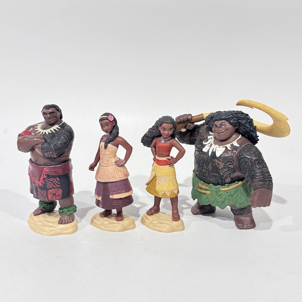 Disney's Moana Island Figures‎ Chief Tui Sina Maui Moana by Jakks Pacific